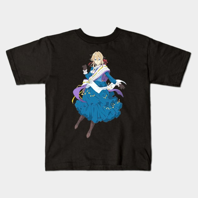 Violet Evergarden Kids T-Shirt by ZarenBeck